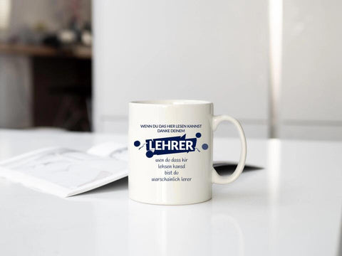 Lehrer Tasse lustig