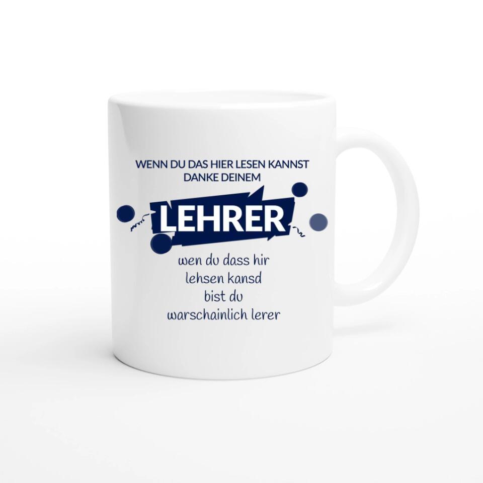 Tasse Lehrer