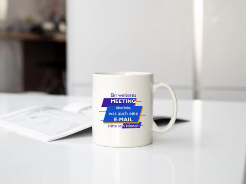 Tasse Büro lustig