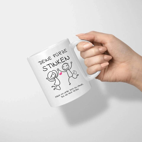 Tasse mit lustigem Spruch