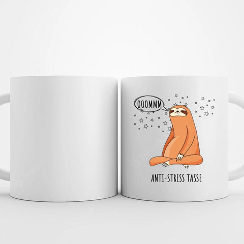 Anti Stress Tasse Faultier