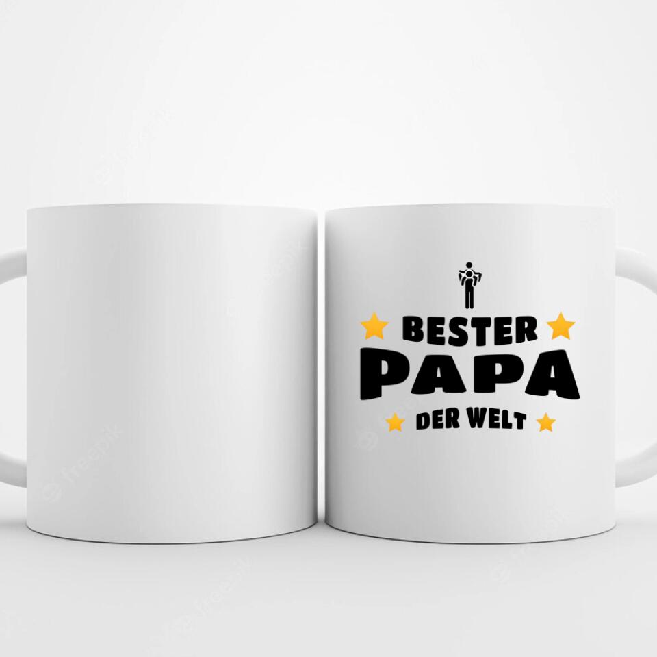 der beste papa der welt tasse
