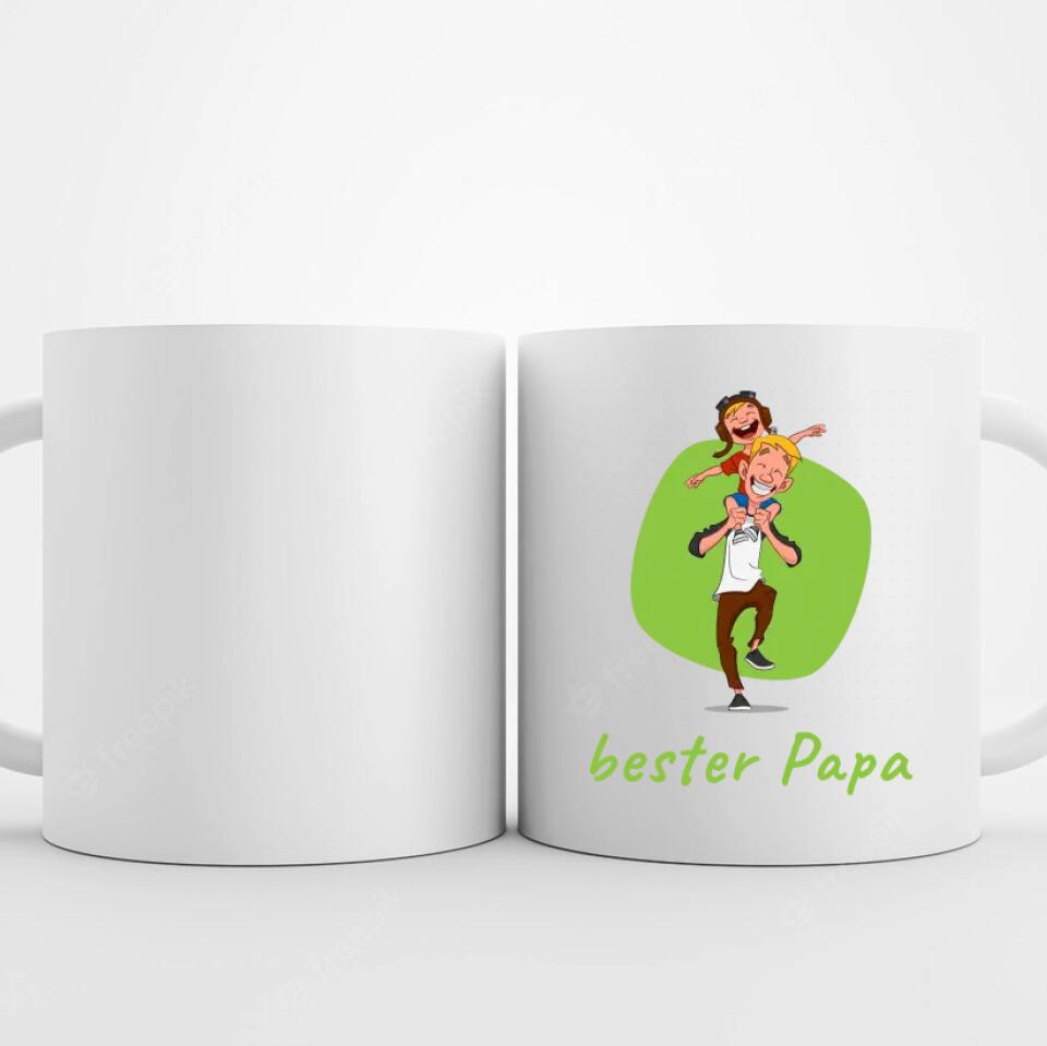 tasse für den besten papa der welt