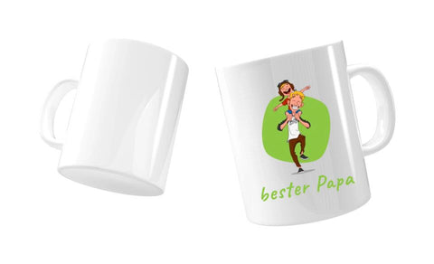 Bester Papa Tasse personalisieren