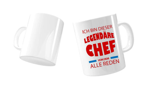 Legendäre Chef Tasse