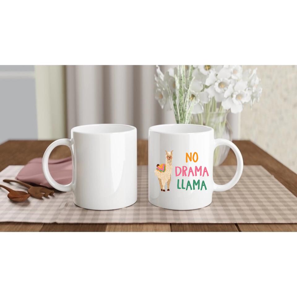 No Drama Llama Tasse lustig
