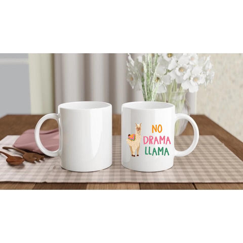 No Drama Llama Tasse lustig