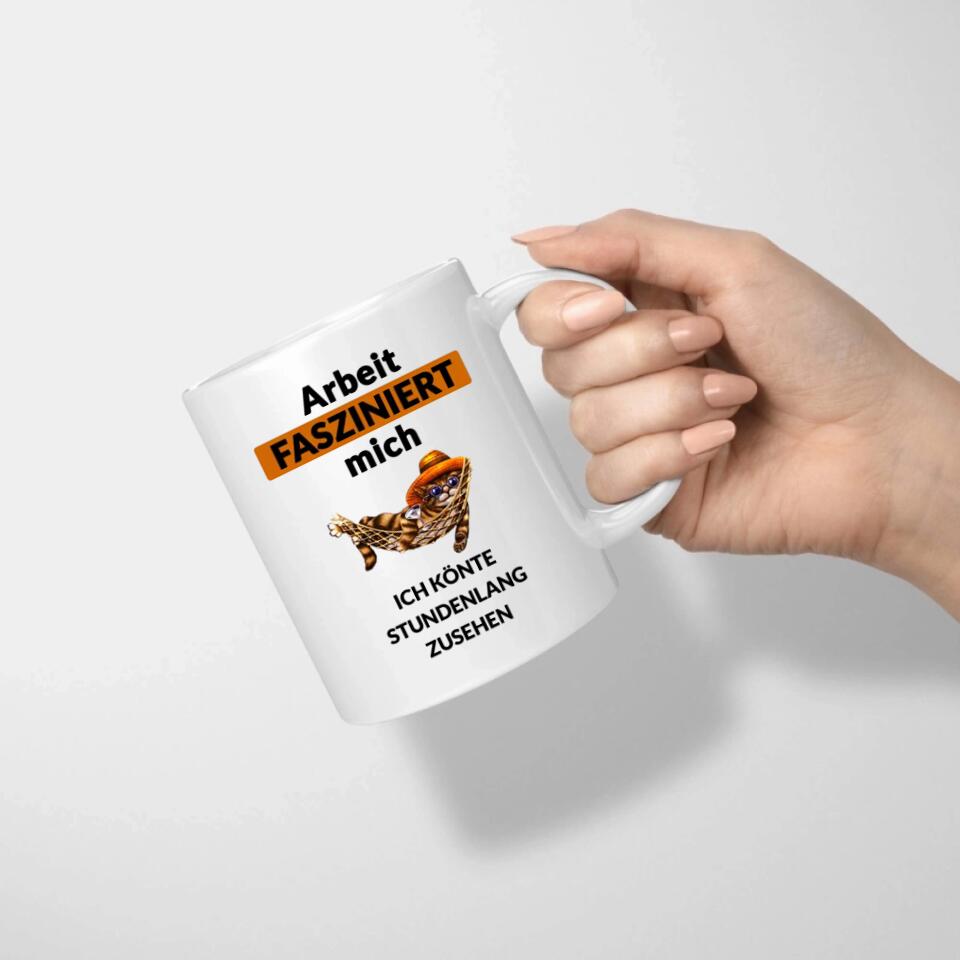 tasse arbeit lustig