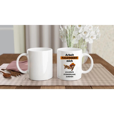 Foto Tasse mit Spruch Arbeit