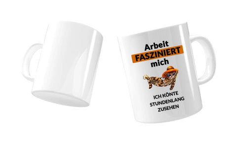 tasse für die arbeit