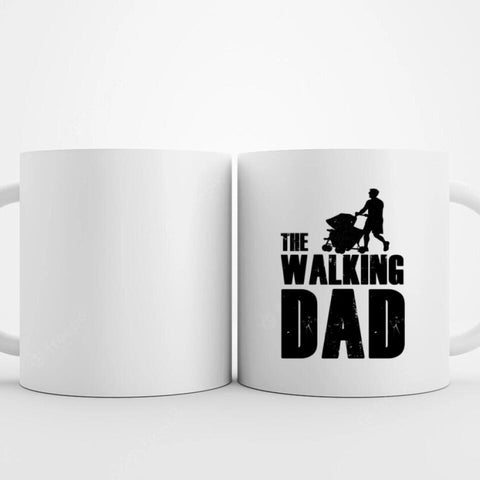 Tasse mit lustigem Spruch The Walking Dad