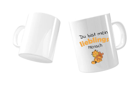Fototasse Du bist mein Lieblingsmensch