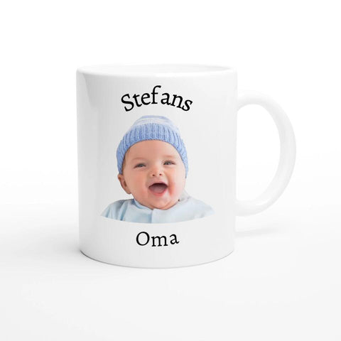 Kind und Oma Fototasse bedrucken lassen