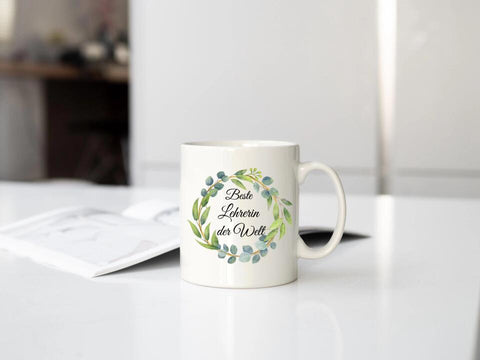 personalisierte tasse lehrerin