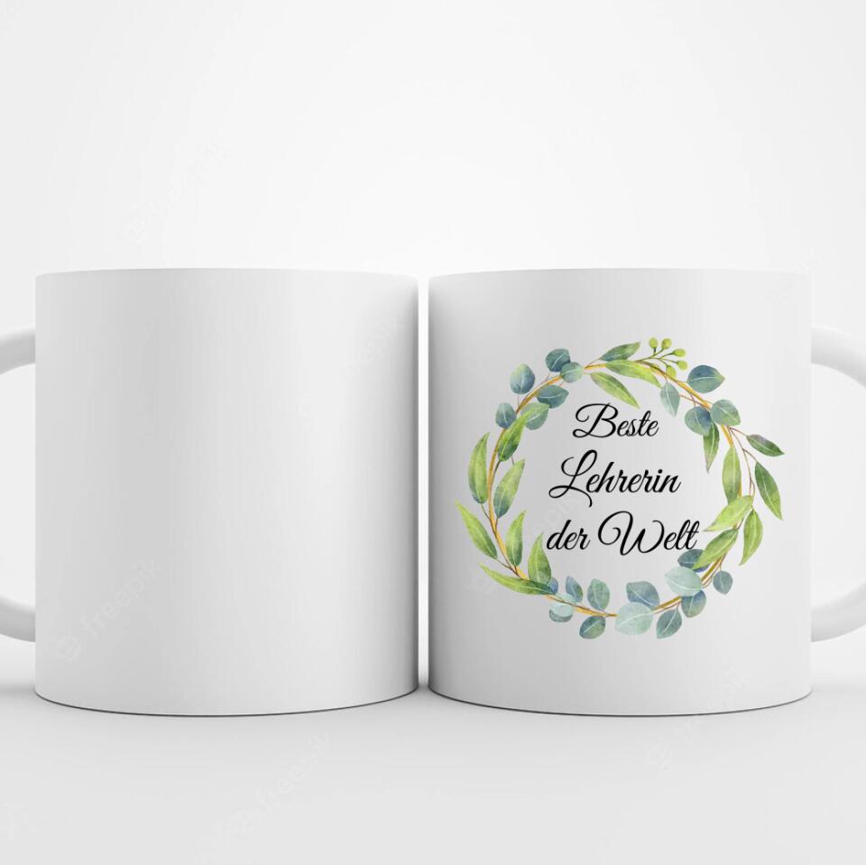 tasse lehrerin personalisiert