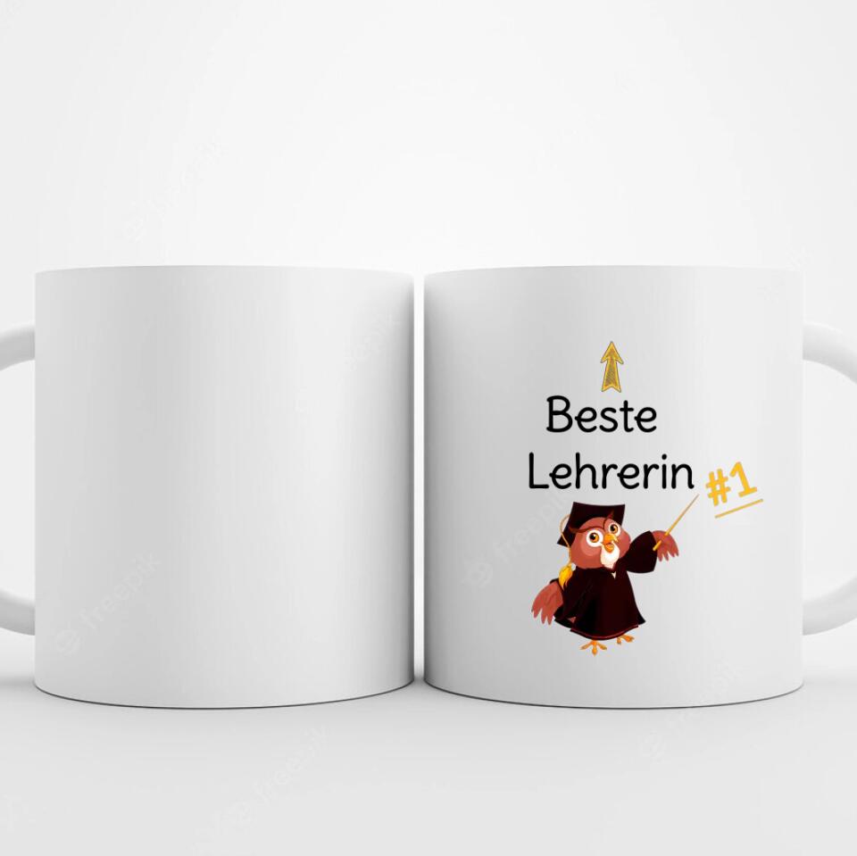 tasse abschied lehrerin