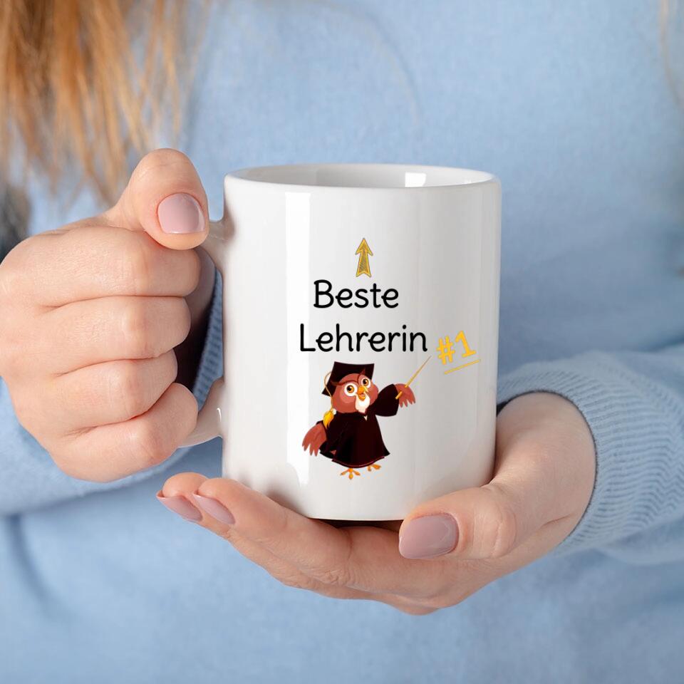 personalisierte tasse lehrerin