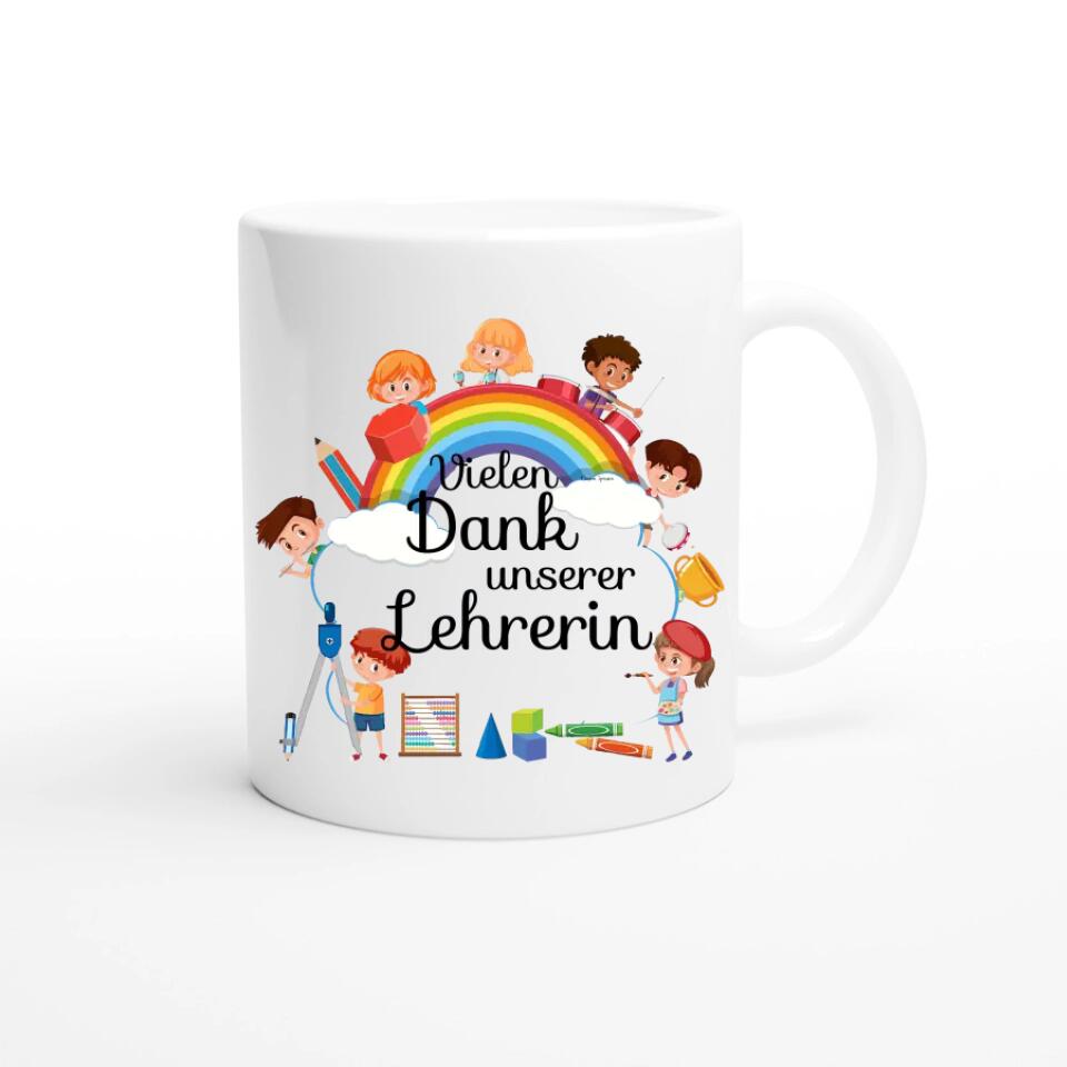 Geschenktasse für Lehrerin
