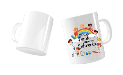 tasse abschied lehrerin