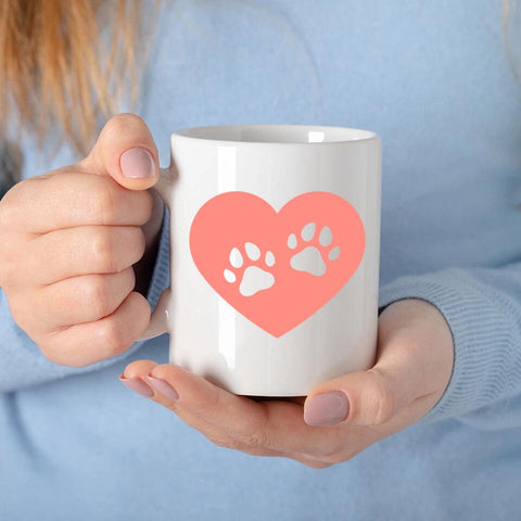 Pfotentasse mit Bild personalisieren