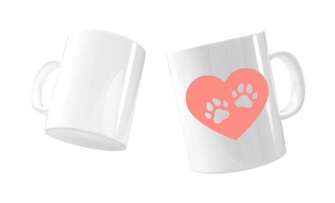 Hundepfoten Tasse