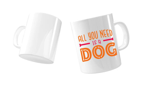 Fototasse All you need is a dog