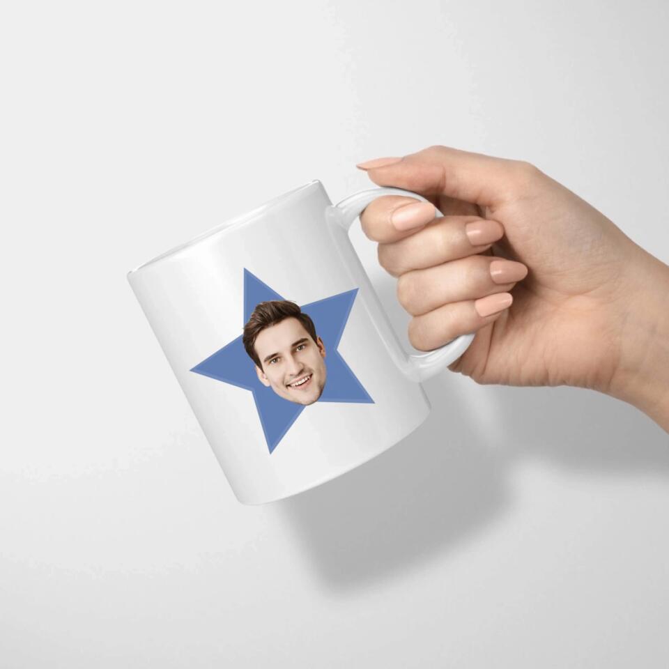 Antlitz Stern Tasse
