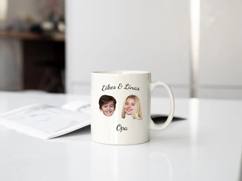 Personalisierte Tasse als Geschenk für Opa
