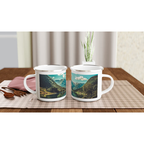 Emaille Tasse personalisieren
