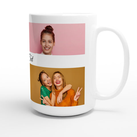 440 ml (15oz) Tasse mit Fotos und Text bedrucken lassen