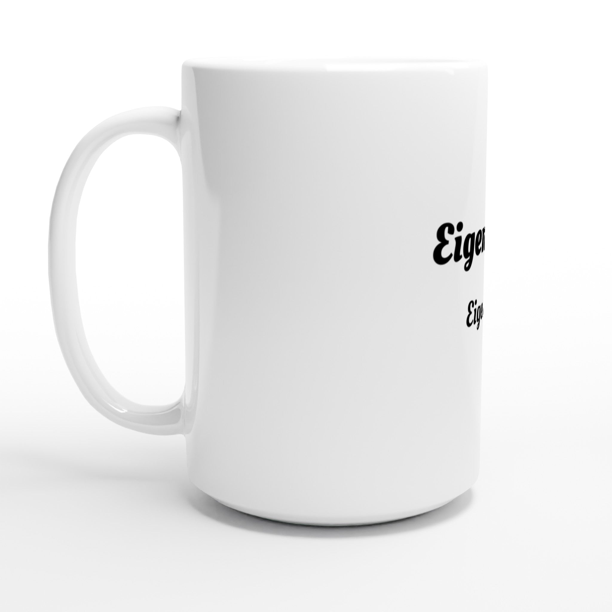 Tasse mit Text gestalten