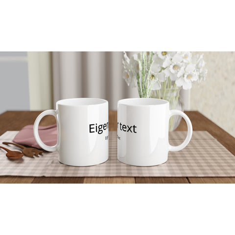 330 ml Tasse selbst gestalten mit Text 