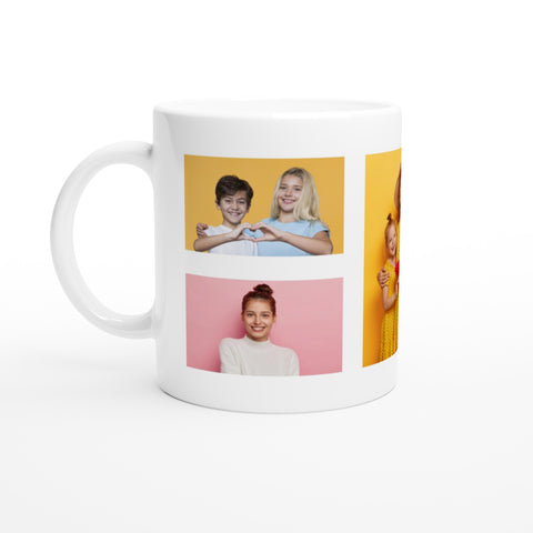 Fotocollage Tasse mit 5 Fotos | 330ml