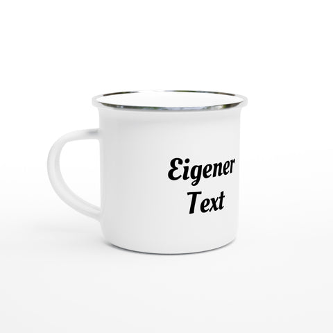 Emaille Tasse mit Namen