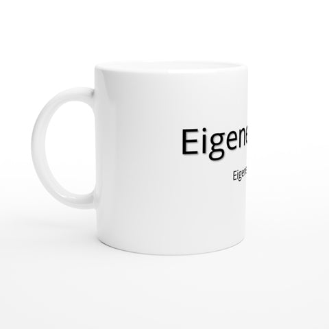 Tasse mit Text