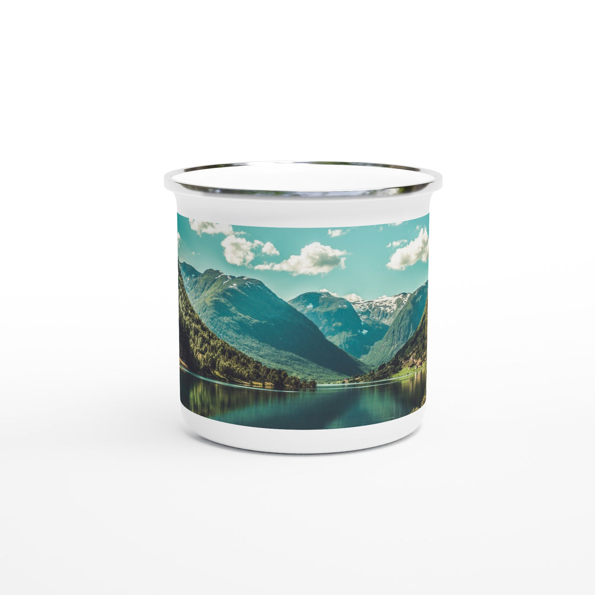 emaille tasse camping personalisiert