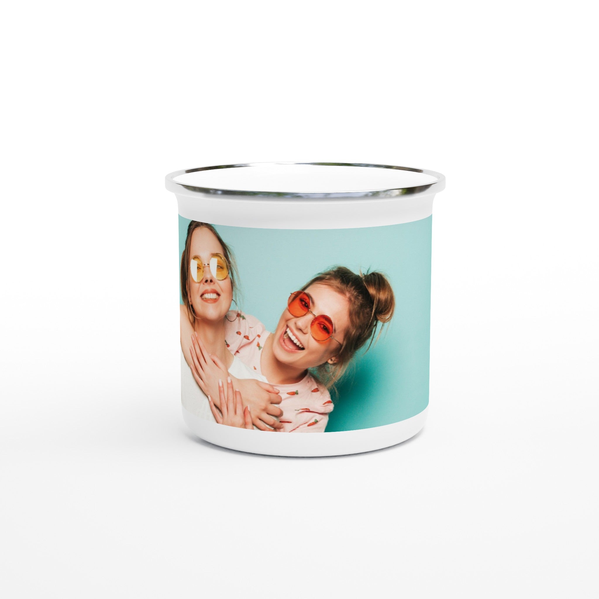 Emaille Tasse mit eigenem Foto