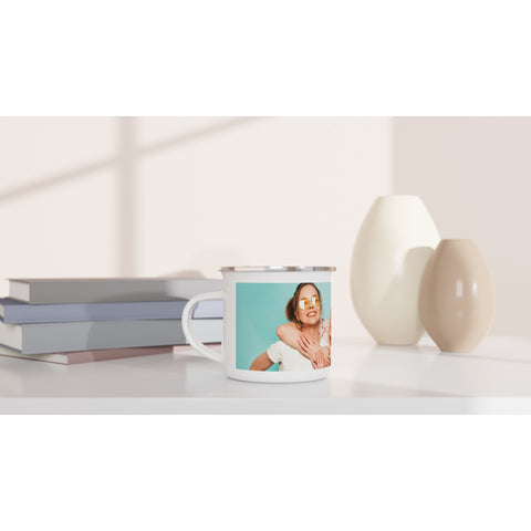 Emaille Tasse Foto bedrucken