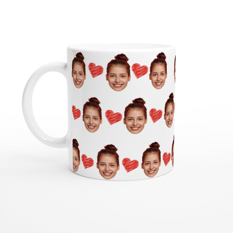 Tasse mit Gesicht bedrucken