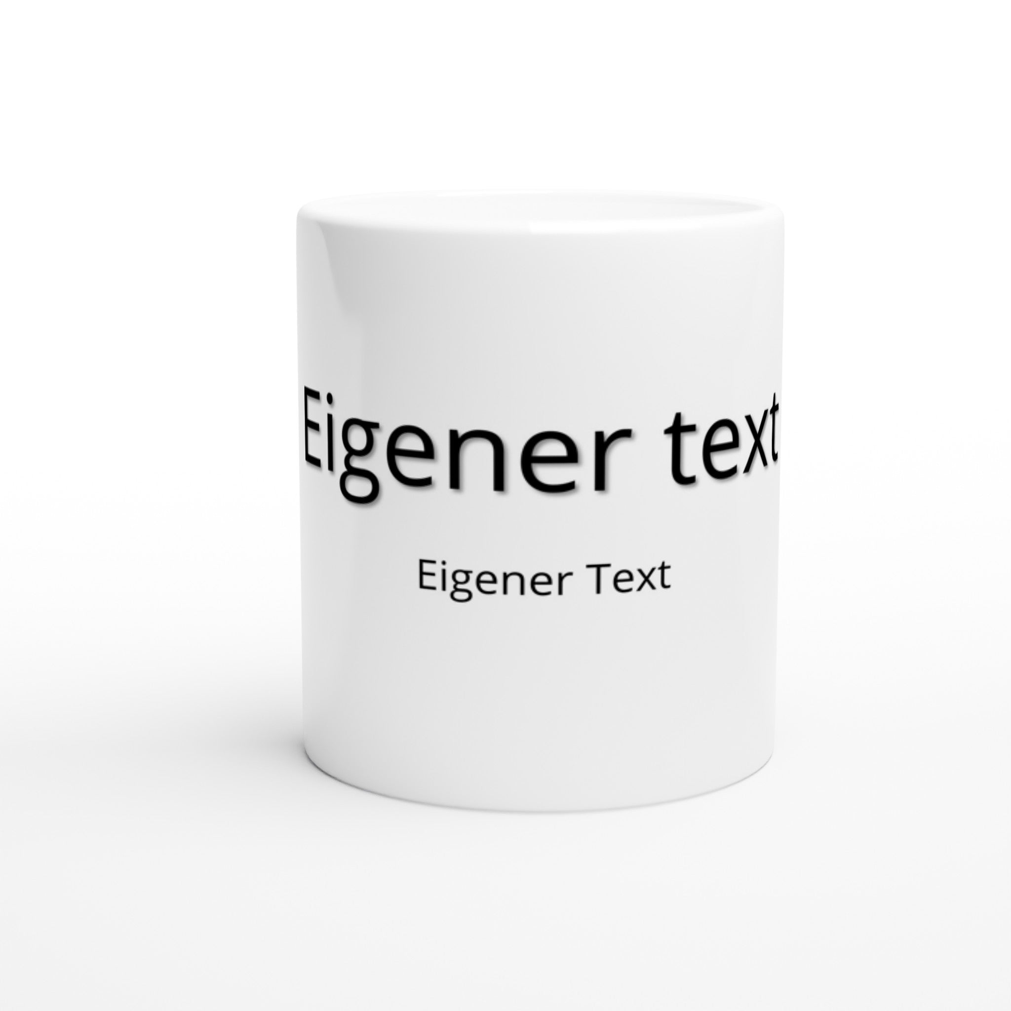 Tasse bedrucken lassen Text
