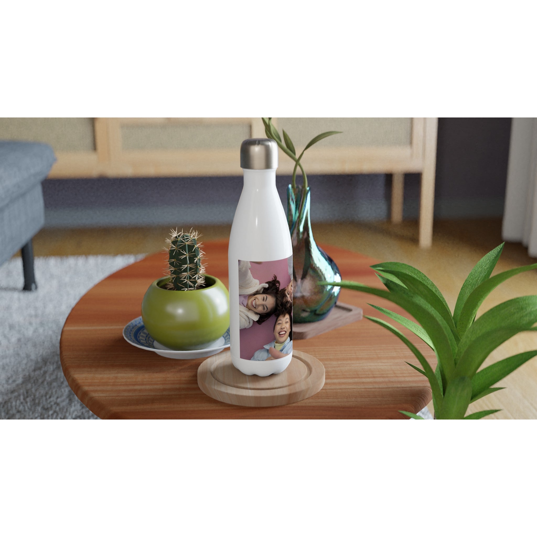 Trinkflasche mit eigenem Bild